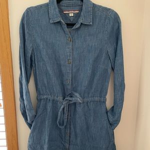 Tommy Hilfiger Long Sleeve Denim Shirtdress